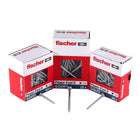 Fischer Power-Fast II FPF II Spanplattenschraube 4,0x30 mm 200 Stück ( 670237 ) Pan Head mit Torx Vollgewinde galvanisch verzinkt, blau passiviert