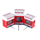 Fischer Power-Fast II FPF II Spanplattenschraube 5,0x40 mm 100 Stück ( 670438 ) Pan Head mit Torx Vollgewinde galvanisch verzinkt, blau passiviert
