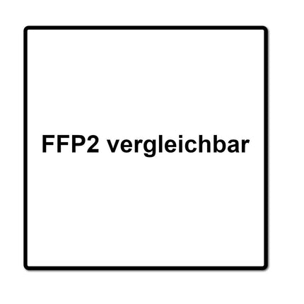 20x Mundschutz Atemschutz Maske KN95 95% Filterleistung FPP2 vergleichbar 4-lagig