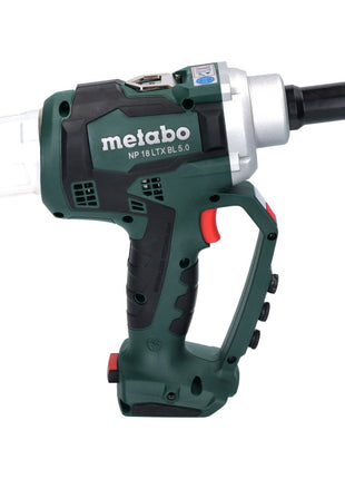 Metabo NP 18 LTX BL 5.0 Riveteuse sans fil 10kN 18V Brushless + Coffret MetaLoc - sans batterie, sans chargeur  (619002840)