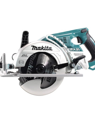 Makita DRS 780 F Akku Handkreissäge 36V ( 2x18V ) 185 mm Brushless + 2x Akku 3,0Ah - ohne Ladegerät - Toolbrothers