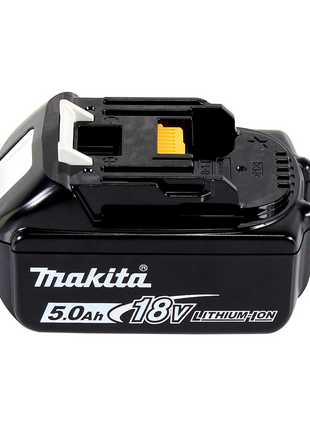 Makita DUR 368 LPT2 Akku Rasentrimmer 36V ( 2x18V ) Brushless + 2x Akku 5,0Ah + Doppelladegerät