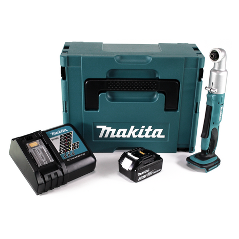 Makita DTL 061 RF1J Akku Winkelschlagschrauber 18V 1/4" 60Nm + 1x Akku 3,0Ah + Ladegerät + Makpac