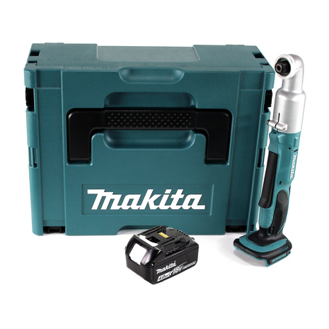 Makita DTL 061 M1J Akku Winkelschlagschrauber 18V 1/4" 60Nm + 1x Akku 4,0Ah + Makpac - ohne Ladegerät