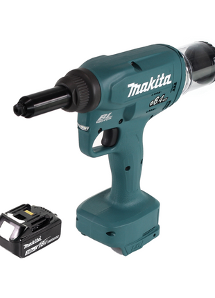 Makita DRV 250 F1 Akku Blindnietsetzgerät 18V 20kN Brushless + 1x Akku 3,0Ah - ohne Ladegerät