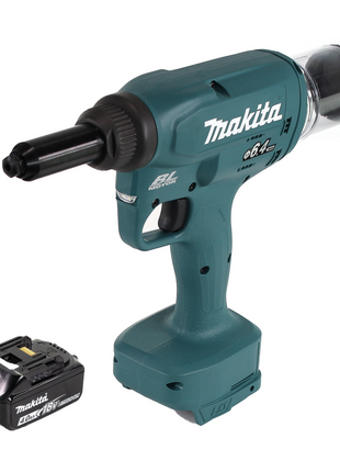 Makita DRV 250 M1 Outil de pose de rivets aveugles sans fil 18V 20kN brushless + 1x Batterie 4.0Ah - sans chargeur