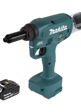 Makita DRV 250 G1 Outil de pose de rivets aveugles sans fil 18V 20kN brushless + 1x Batterie 6.0Ah - sans chargeur