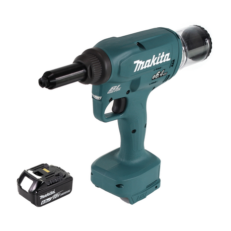 Makita DRV 250 G1 Outil de pose de rivets aveugles sans fil 18V 20kN brushless + 1x Batterie 6.0Ah - sans chargeur