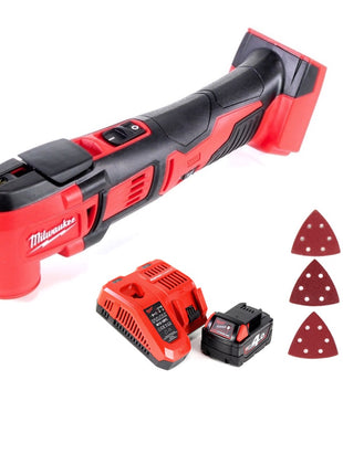 Milwaukee M18 BMT-401C Akku Multifunktionswerkzeug 18V ( 4933446203 ) + 1x Akku 4,0Ah + Ladegerät