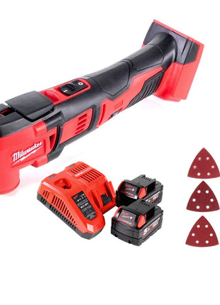 Milwaukee M18 BMT-502C akumulatorowe narzędzie wielofunkcyjne 18V ( 4933446203 ) + 2x akumulator 5.0Ah + ładowarka