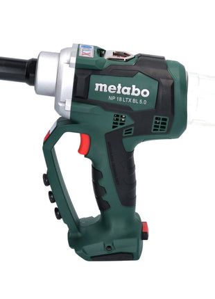 Metabo NP 18 LTX  BL 5.0 Riveteuse sans fil 10 kN 18V + 1x Batterie 5,5 Ah + Chargeur + Coffret metaBOX