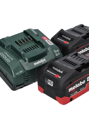 Metabo NP 18 LTX BL 5.0 Riveteuse sans fil 10 kN 18V  + 2x Batteries 5,5 Ah + Chargeur + Coffert MetaBOX