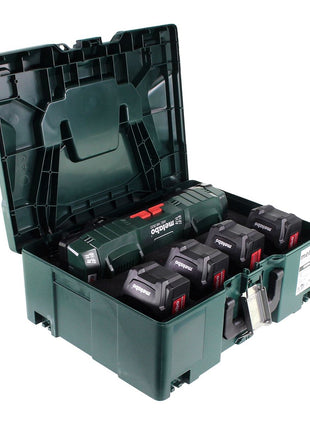 Metabo Basis Set mit 4x Akku Li-Power 5,2Ah + ASC 145 DUO + Metaloc