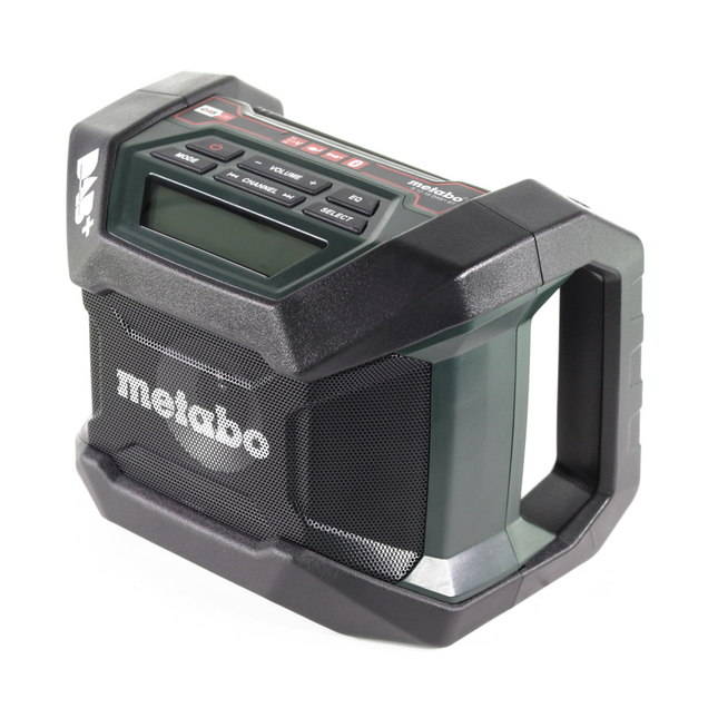 Metabo R 12-18 DAB+ BT Radio de chantier sans fil Bluetooth ( 600778850 ) - sans batterie, sans chargeur