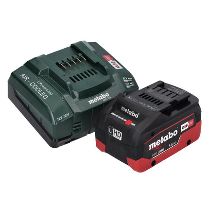 GRATIS 3 años de servicio completo protección integral Metabo NP 18 LTX BL 5.0 remachadora ciega a batería 18 V 10 kN sin escobillas + 1x batería 5,5 Ah + cargador + metaBOX