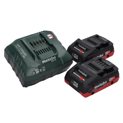 GRATIS 3 Jahre Full Service Rundum Schutz Metabo NP 18 LTX BL 5.0 Akku Blindnietpistole 18 V 10 kN Brushless + 2x LiHD Akku 4,0 Ah + Ladegerät + metaBOX