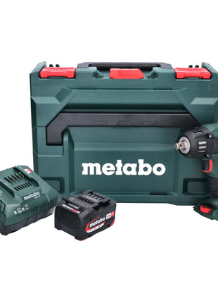 Metabo SSW 18 LTX 400 BL akumulatorowy klucz udarowy 18 V 400 Nm 1/2" bezszczotkowy + 1x akumulator 4,0 Ah + ładowarka + metaBOX