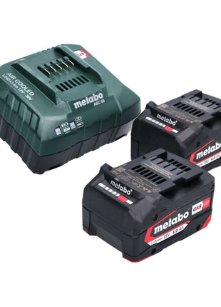 Metabo SSW 18 LTX 400 BL akumulatorowy klucz udarowy 18 V 400 Nm 1/2" bezszczotkowy + 2x akumulator 4,0 Ah + ładowarka + metaBOX