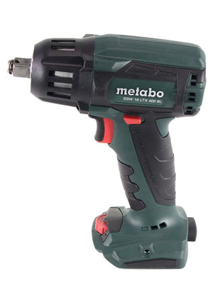 Metabo SSW 18 LTX 400 BL Akku Schlagschrauber 18 V 400 Nm 1/2" Brushless + 1x Akku 5,2 Ah + metaBOX - ohne Ladegerät