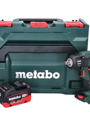 Visseuse à chocs sans fil Metabo SSW 18 LTX 400 BL 18 V 400 Nm 1/2" brushless + 1x batterie 5,5 Ah + metaBOX - sans chargeur