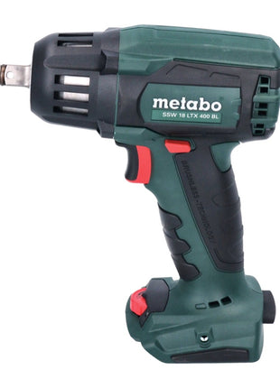 Metabo SSW 18 LTX 400 BL Akku Schlagschrauber 18 V 400 Nm 1/2" Brushless + 2x Akku 8,0 Ah + Ladegerät + metaBOX