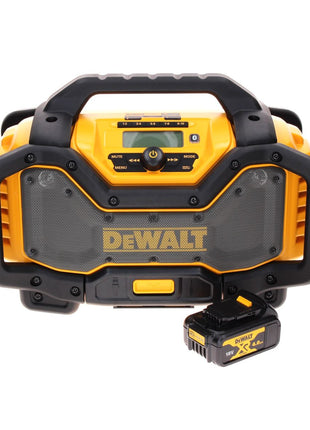 DeWalt DCR 027 N Akku Radio DAB+ 10,8-18,0 V + 1x Akku 4,0 Ah - ohne Ladegerät