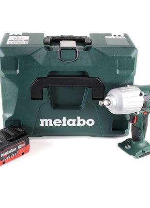 Metabo SSW 18 LTX 600 Akku Schlagschrauber 18 V 600 Nm 1/2" + 1x LiHD Akku 8,0 Ah + MetaLoc - ohne Ladegerät