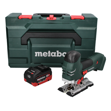 Metabo STA 18 LTX 140 Cordless Jigsaw 18 V + 1x Battery 5.5 Ah + MetaBOX Case - without charger