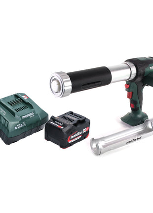 Metabo KPA 18 LTX 400 Pistolet à cartouche sans fil 18 V + 1x Batterie 4,0 Ah + Chargeur