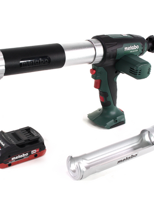 Pistolet à cartouche sur batterie Metabo KPA 18 LTX 400 18 V + 1x batterie LiHD 4,0 Ah - sans chargeur