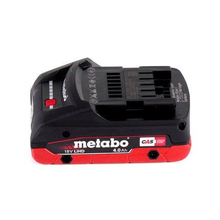 Metabo STAB 18 LTX 100 Cordless Jigsaw 18V + 1x LiHD Battery 4.0 Ah + MetaBOX Case - without charger