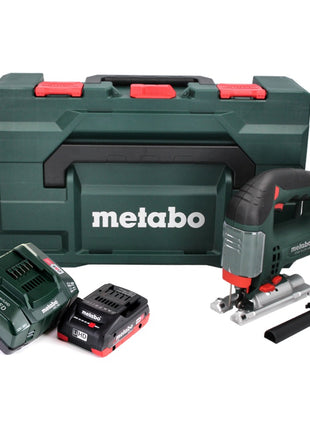 Sierra de calar a batería Metabo STAB 18 LTX 100 18 V + 1x batería LiHD 4,0 Ah + cargador + MetaBOX