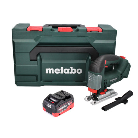 Metabo STAB 18 LTX 100 Scie sauteuse sans fil 18V + 1x Batterie LiHD 5,5 Ah + Coffret MetaBOX - sans chargeur