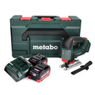 Metabo STAB 18 LTX 100 Akku Stichsäge 18 V + 2x LiHD Akku 5,5 Ah + Ladegerät + MetaBOX