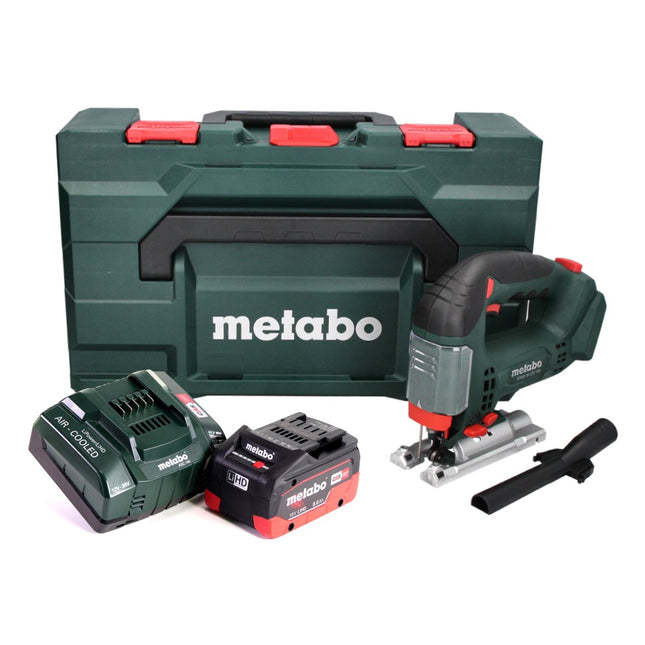 Metabo STAB 18 LTX 100 Scie sauteuse sans fil 18V + 1x Batterie 8,0Ah + Chargeur + Coffret MetaBOX