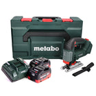 Metabo STAB 18 LTX 100 Cordless Jigsaw 18V + 2x Batteries 8.0Ah + Charger + MetaBOX Case