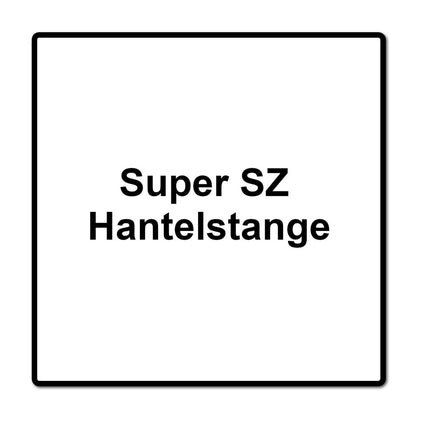 Spokey Lykos Super SZ Barre d' haltère ondulée SZ 120 cm + 2x Fermoirs ( 84392 )