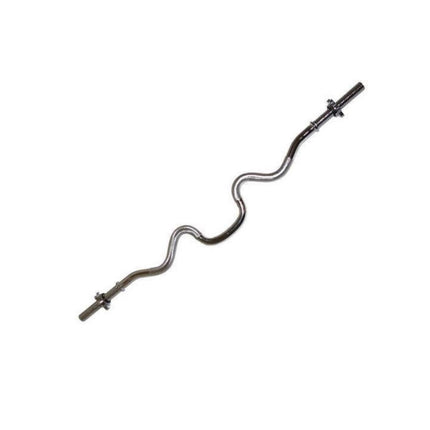 Spokey Lykos Super SZ Barre d' haltère ondulée SZ 120 cm + 2x Fermoirs ( 84392 )