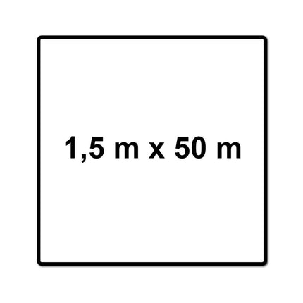 Meisterling Pro PLUS Bâche de protection universelle 1,5x50 m, UDB-A / USB-A ( 005010000100)