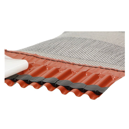 Rollo de cumbrera Meisterling / rollo de cumbrera 320 mm x 5 m (012100000400) Tejido PET spunbond de alto rendimiento estabilizado contra los rayos UV, negro 