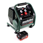 Metabo Power 160-5 18 LTX BL OF Cordless compressor 18 V 8.0 bar Brushless + 1x LiHD battery pack 8.0 Ah - without charger