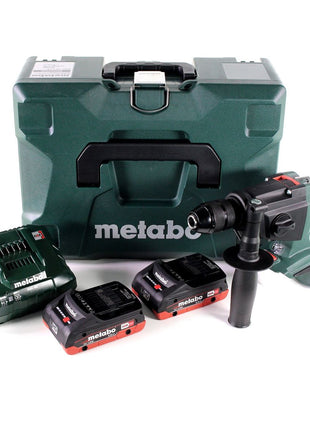 Metabo SBE 18 LTX Akku Schlagbohrmaschine 18 V 24 Nm + 2x LiHD Akku 4,0 Ah + Ladegerät + MetaLoc