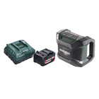 Metabo R 12-18 DAB+ BT radio de obra con batería 12-18 V DAB+ + 1x batería 4,0 Ah + cargador