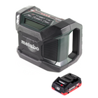 Metabo R 12-18 DAB+ BT radio de obra con batería 12-18 V DAB+ + 1x batería LiHD 4,0 Ah - sin cargador