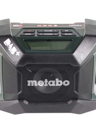 Metabo R 12-18 DAB+ BT radio de obra con batería 12-18 V DAB+ + 1x batería LiHD 4,0 Ah - sin cargador