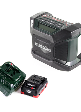 Metabo R 12-18 DAB+ BT radio de obra con batería 12-18 V DAB+ + 1x batería LiHD 4,0 Ah + cargador