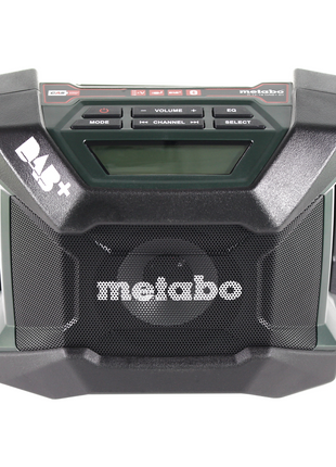 Metabo R 12-18 DAB+ BT Akku Baustellenradio 12-18 V DAB+ + 2x LiHD Akku 4,0 Ah + Ladegerät