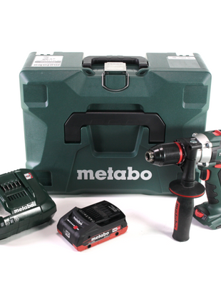 Metabo SB 18 LTX Taladro percutor a batería Impulse 18 V 110 Nm + 1x batería LiHD 4,0 Ah + cargador + MetaLoc