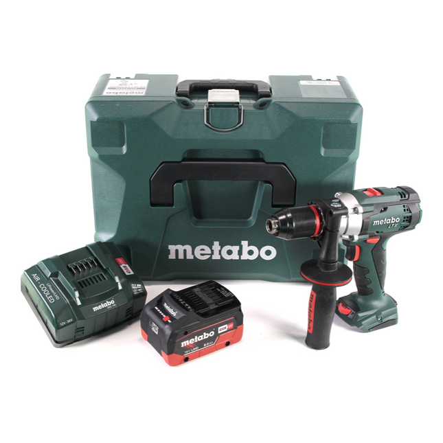Metabo SB 18 LTX Impuls Akku Schlagbohrschrauber 18 V 110 Nm + 1x LiHD Akku 8,0 Ah + Ladegerät + MetaLoc