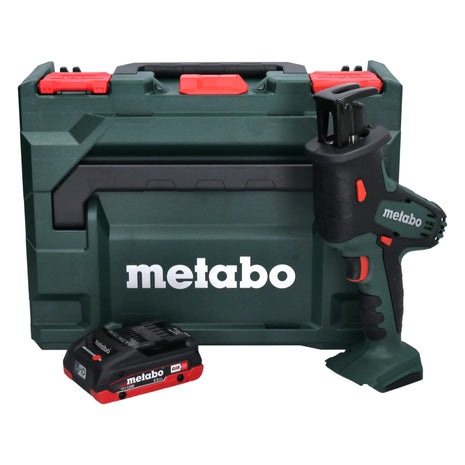 Metabo SSE 18 LTX Compact Akku Säbelsäge Reciprosäge 18 V + 1x Akku 4,0 Ah + metaBOX - ohne Ladegerät - Toolbrothers